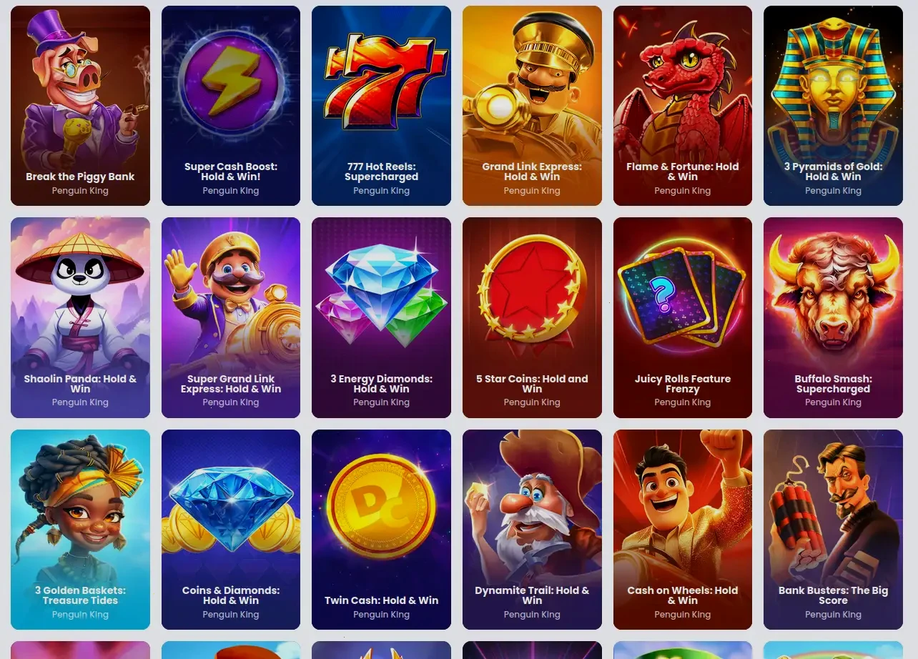 Retrobet online casino game selection and bonus overview